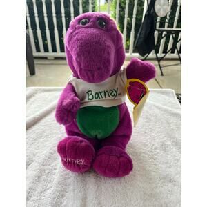 Vintage 1992 Barney The Purple Dinosaur 13" Plush Lyons Group NWT